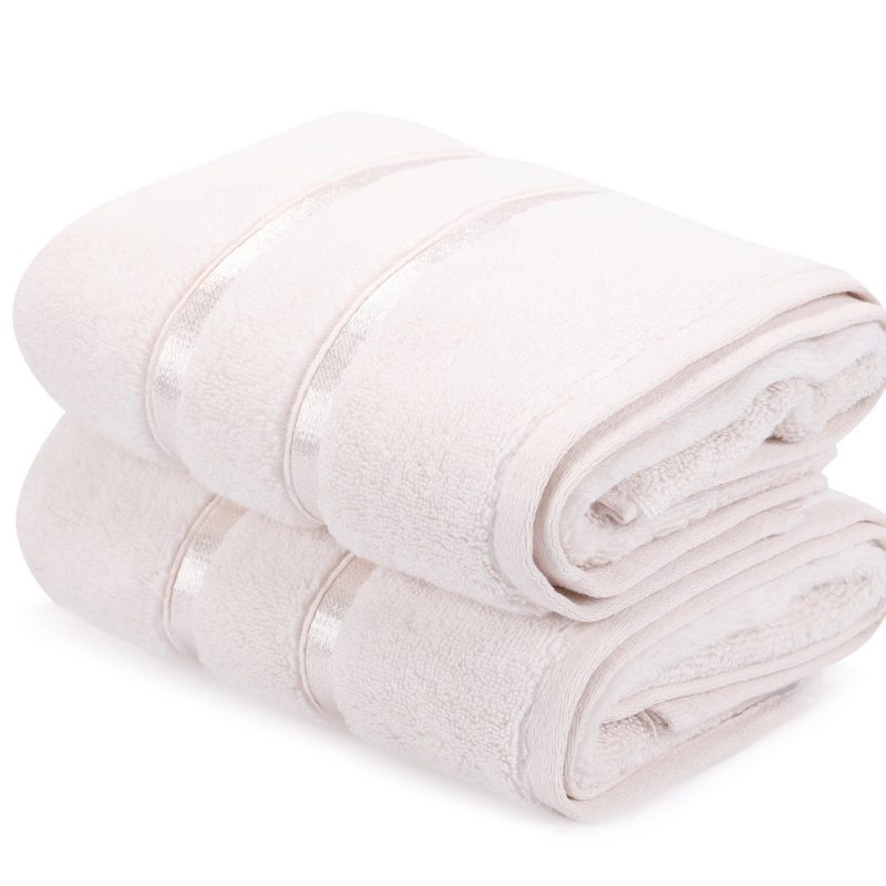 Dolce - Light Yellow – Комплет за рачни крпи (2 парчиња)