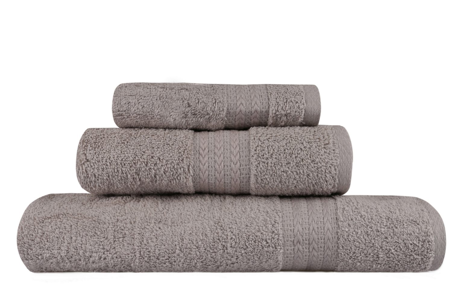 Rainbow - Grey – Комплет пешкири (3 парчиња) - Image 2