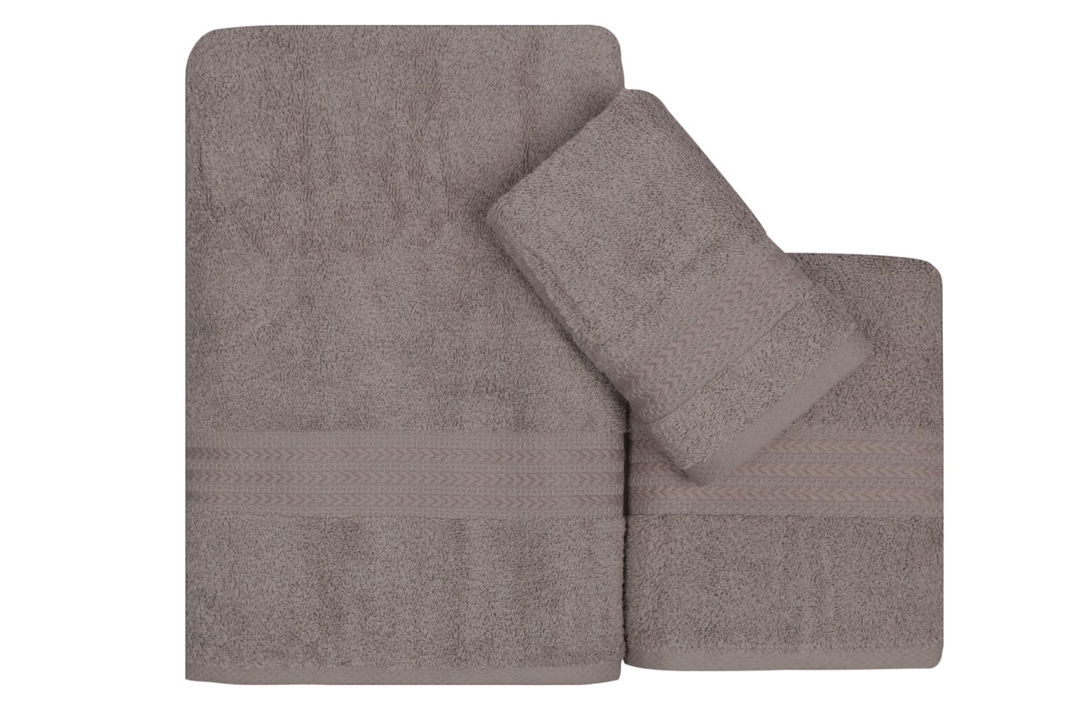 Rainbow - Grey – Комплет пешкири (3 парчиња) - Image 3