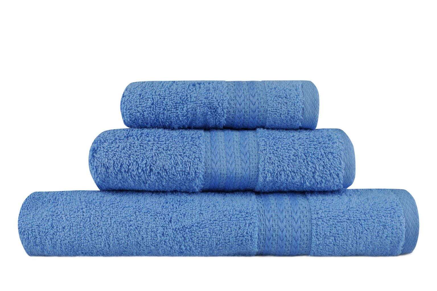 Rainbow - Blue – Комплет пешкири (3 парчиња) - Image 2