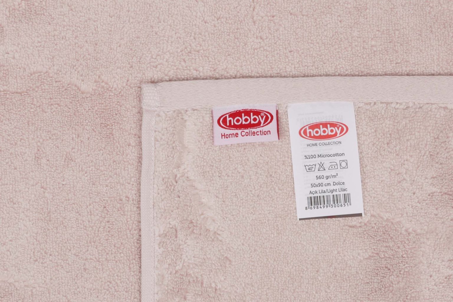 Dolce - Light lilac – Комплет за рачни крпи (2 парчиња) - Image 6