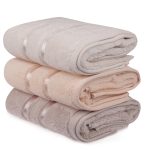Dolce - Light Yellow, Light lilac, Salmon – Комплет крпи за раце (3 парчиња)