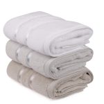 Dolce - White, Light Blue, Light Brown – Комплет крпи за раце (3 парчиња)