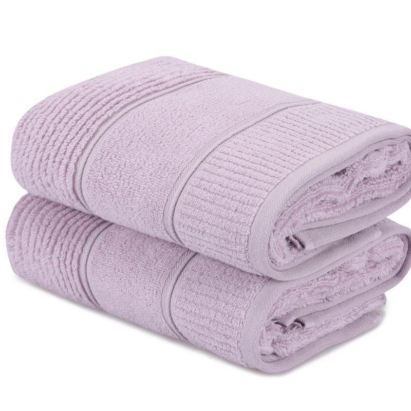 Daniela - Lilac – Комплет за рачни крпи (2 парчиња)