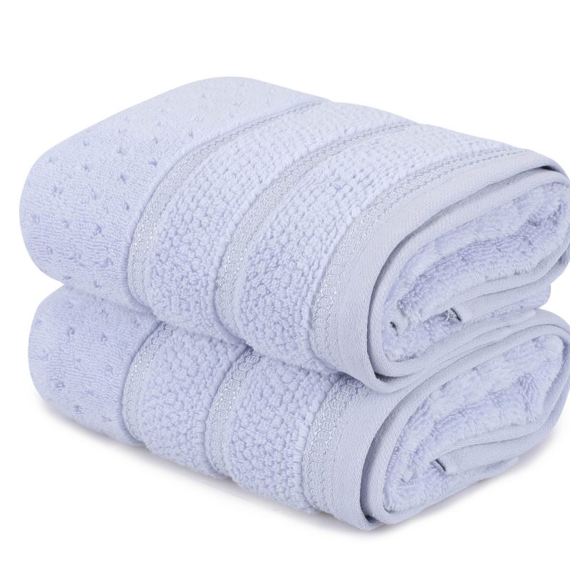 Arella - Light Blue – Комплет за рачни крпи (2 парчиња)