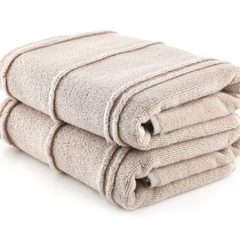 Arden - Light Brown – Комплет за рачни крпи (2 парчиња)