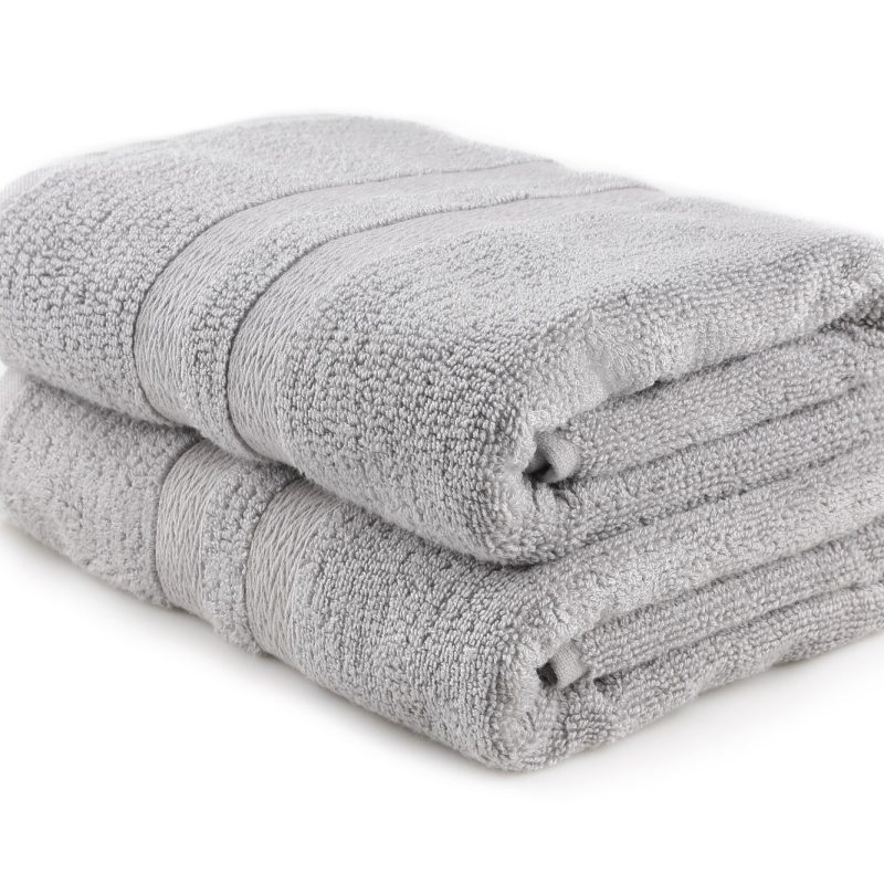 Ayliz - Grey – Комплет за рачни крпи (2 парчиња)