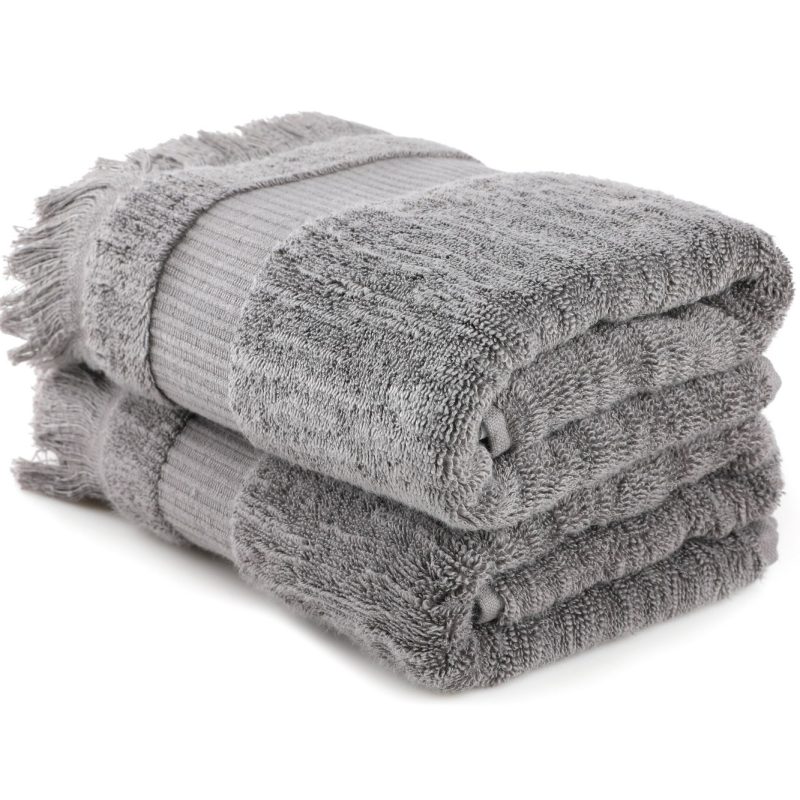 Zeus - Dark Grey – Комплет за рачни крпи (2 парчиња)