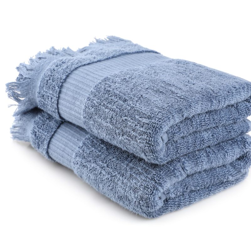 Zeus - Blue – Комплет за рачни крпи (2 парчиња)