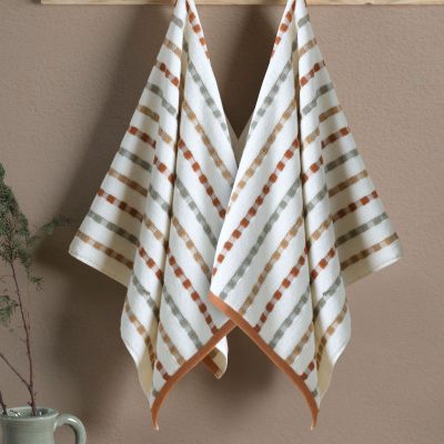 Alba - Cream – Комплет за рачни крпи (2 парчиња)