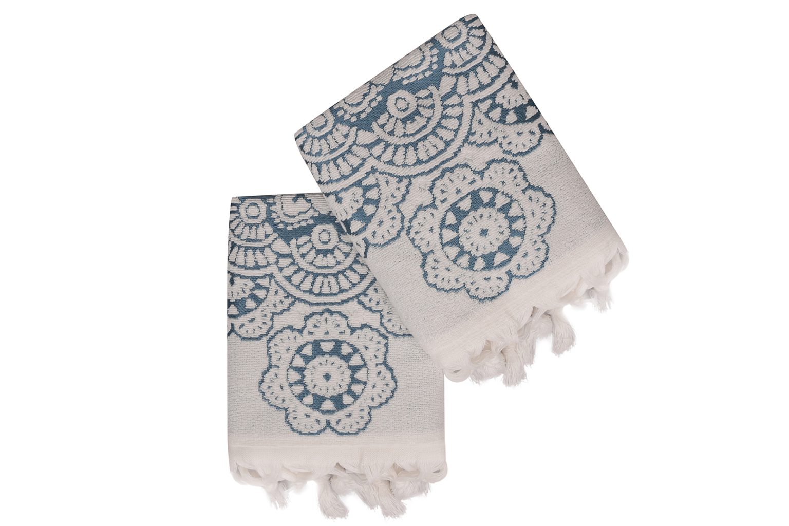 Marcello - Petrol – Комплет за рачни крпи (2 парчиња) - Image 3