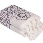 Marcello - Purple – Комплет за рачни крпи (2 парчиња)