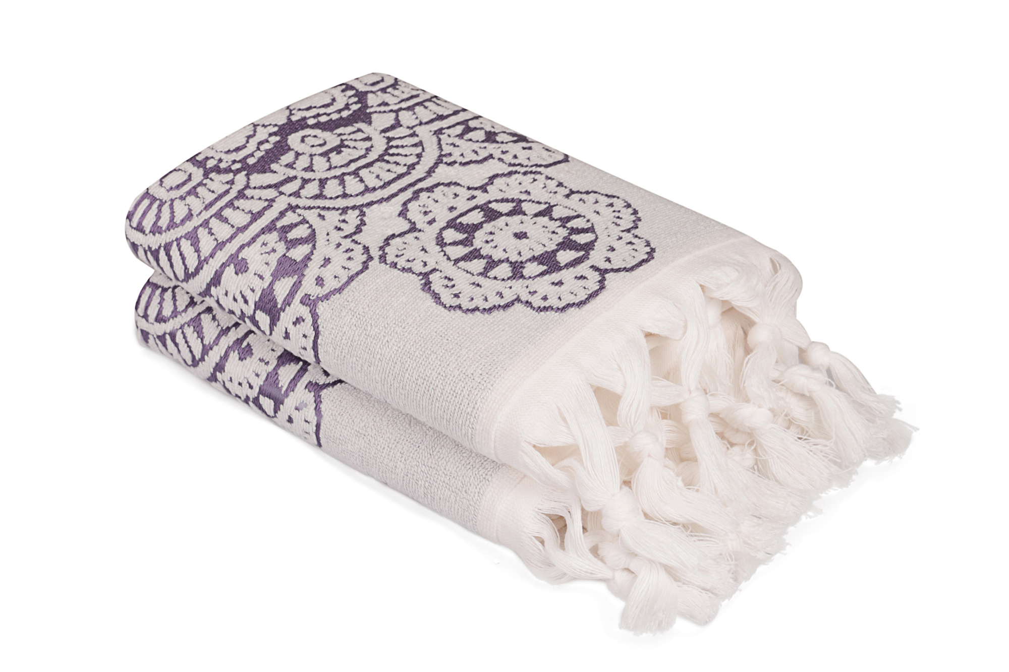 321SHS129920-201.jpg Marcello - Purple – Комплет за рачни крпи (2 парчиња) - Image 1