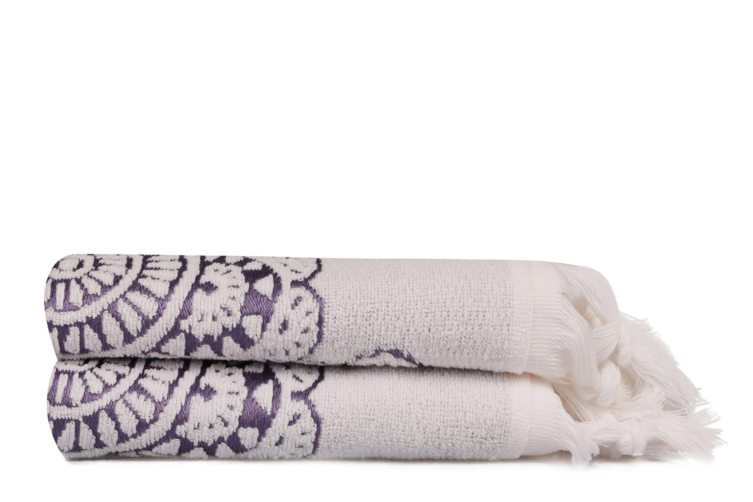 Marcello - Purple – Комплет за рачни крпи (2 парчиња) - Image 2