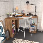 Floating - Walnut – Канцелариско биро