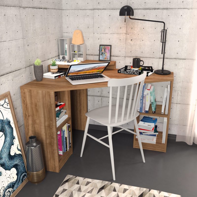 Floating - Walnut – Канцелариско биро