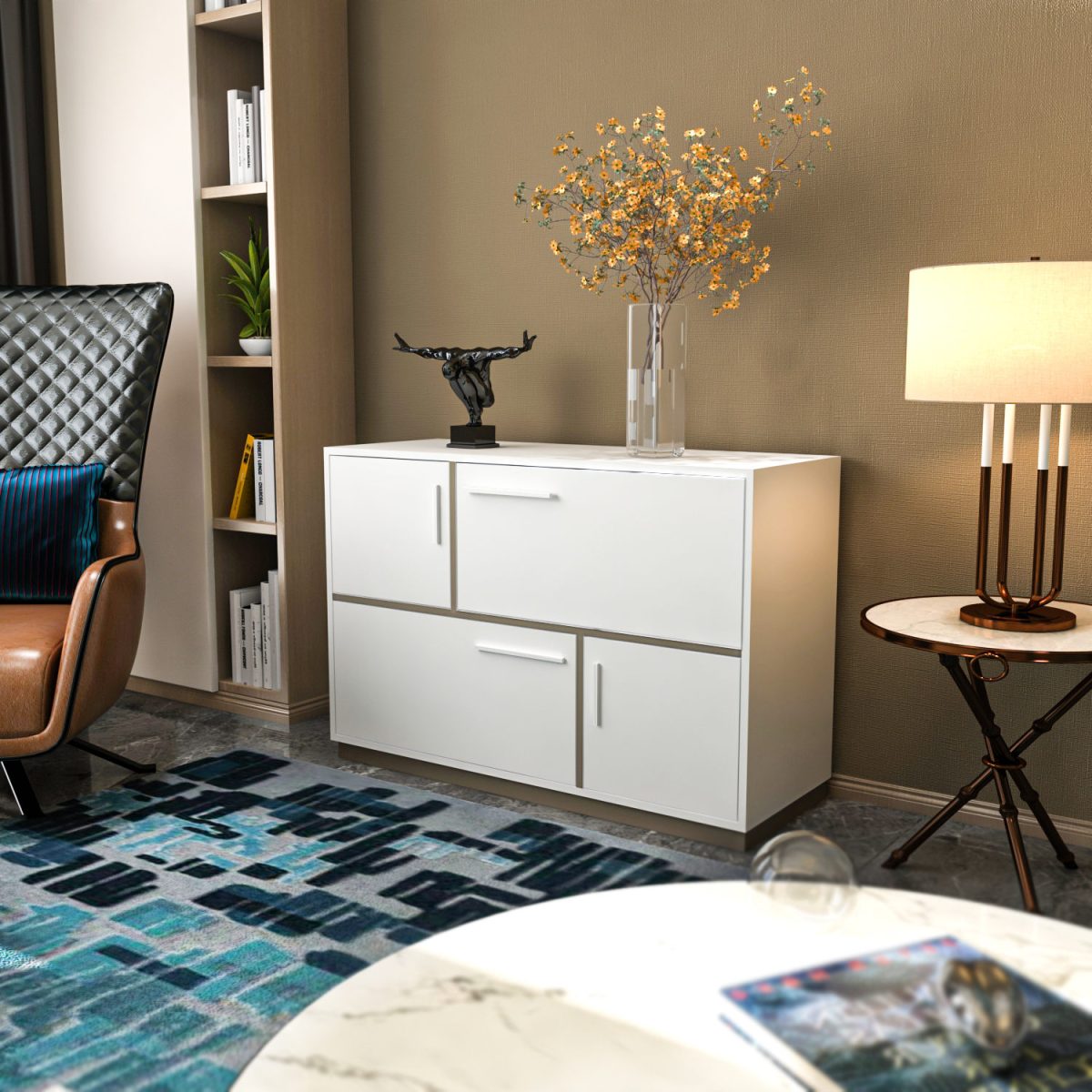 Mares - White, Grey – Конзола - Image 2