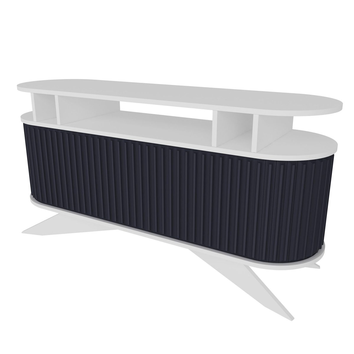 Stor - White, Anthracite – Декоративна конзолна маса - Image 10