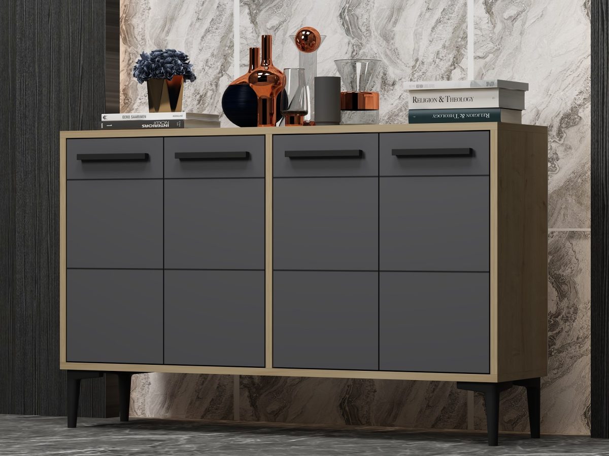 Stria - Sapphire Oak, Anthracite – Конзола - Image 3