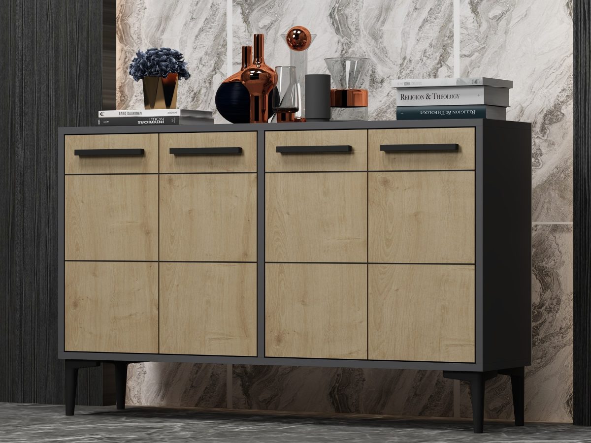 Stria - Anthracite, Sapphire Oak – Конзола - Image 3