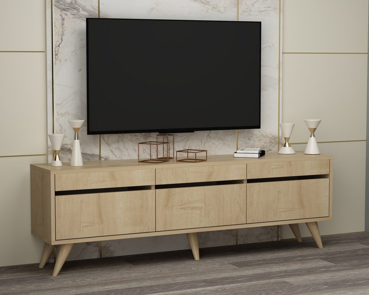 River - Sapphire Oak – ТВ комода - Image 3