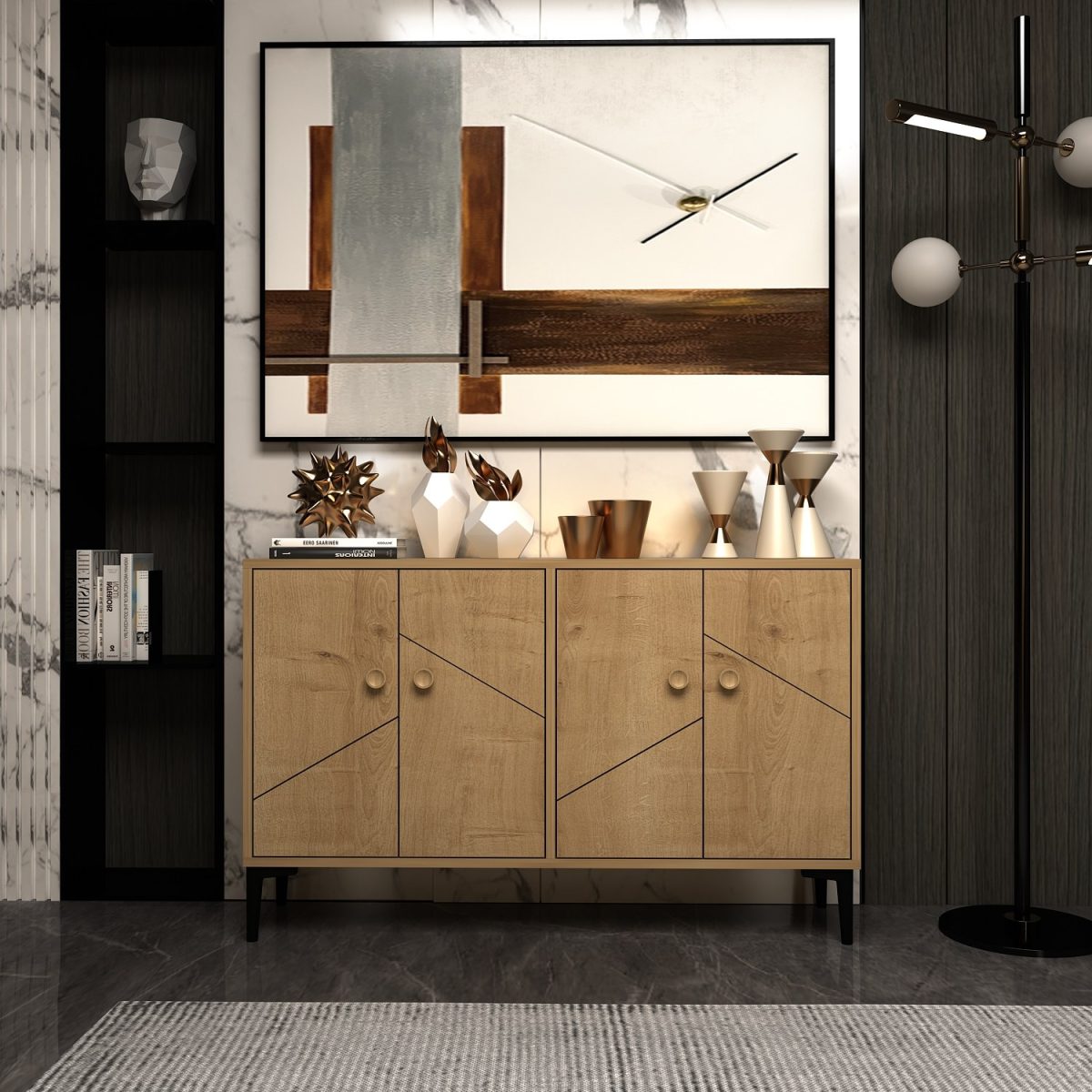 Cria - Sapphire Oak – ТВ комода - Image 2