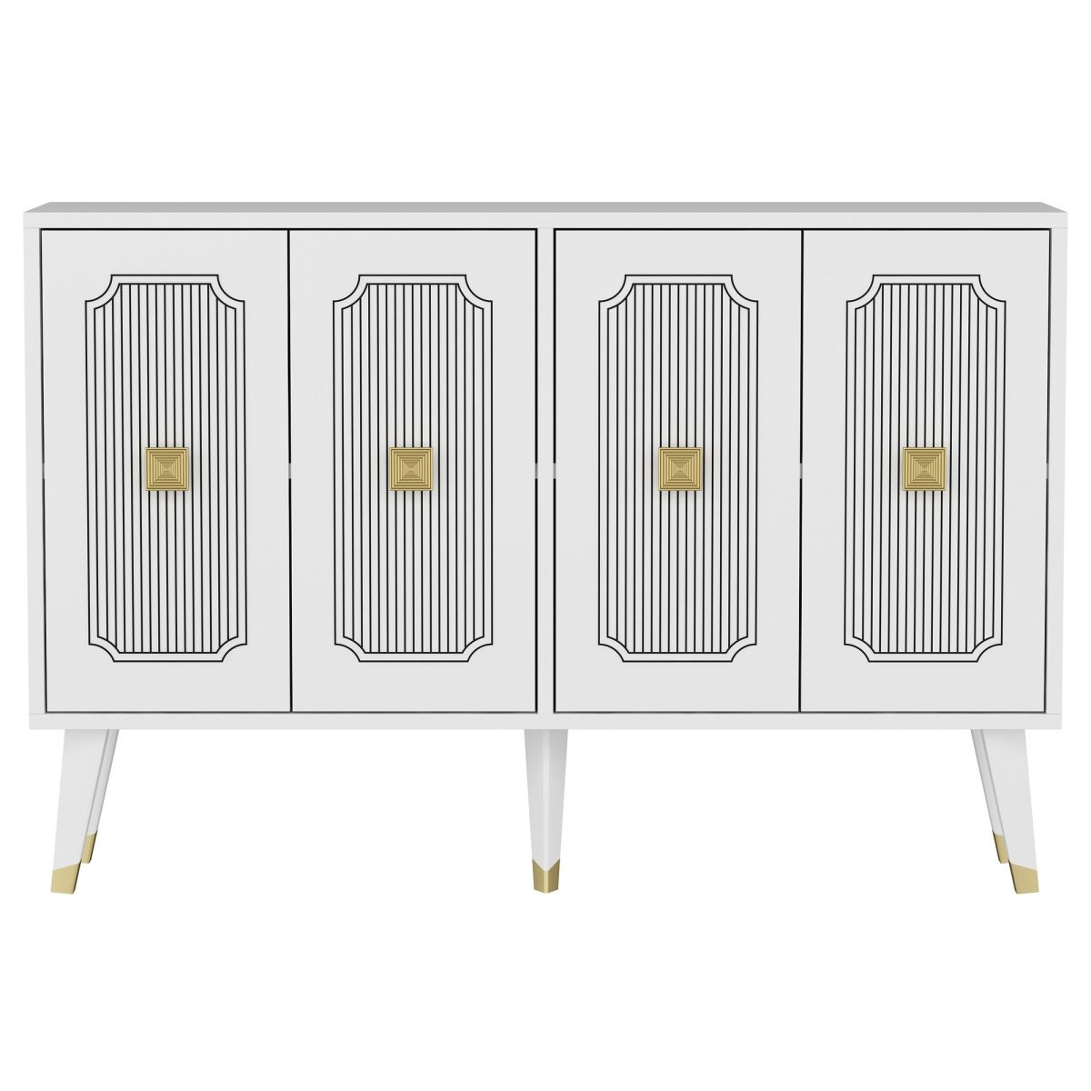 Derasi - White, Gold – Конзола - Image 3