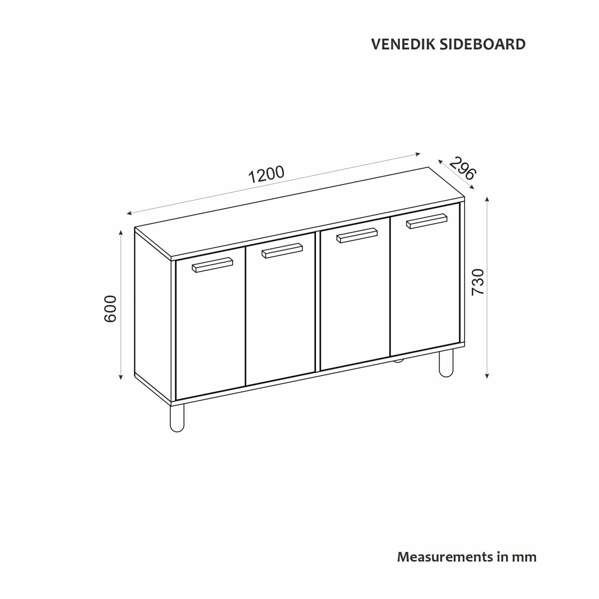 Venedik - White – Конзола - Image 7