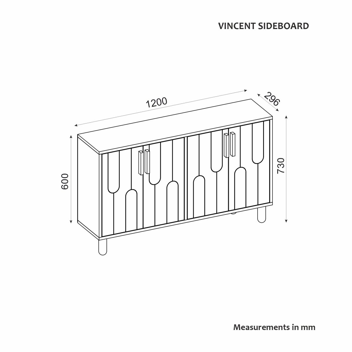 Vincent - Saphire Oak – Конзола - Image 7
