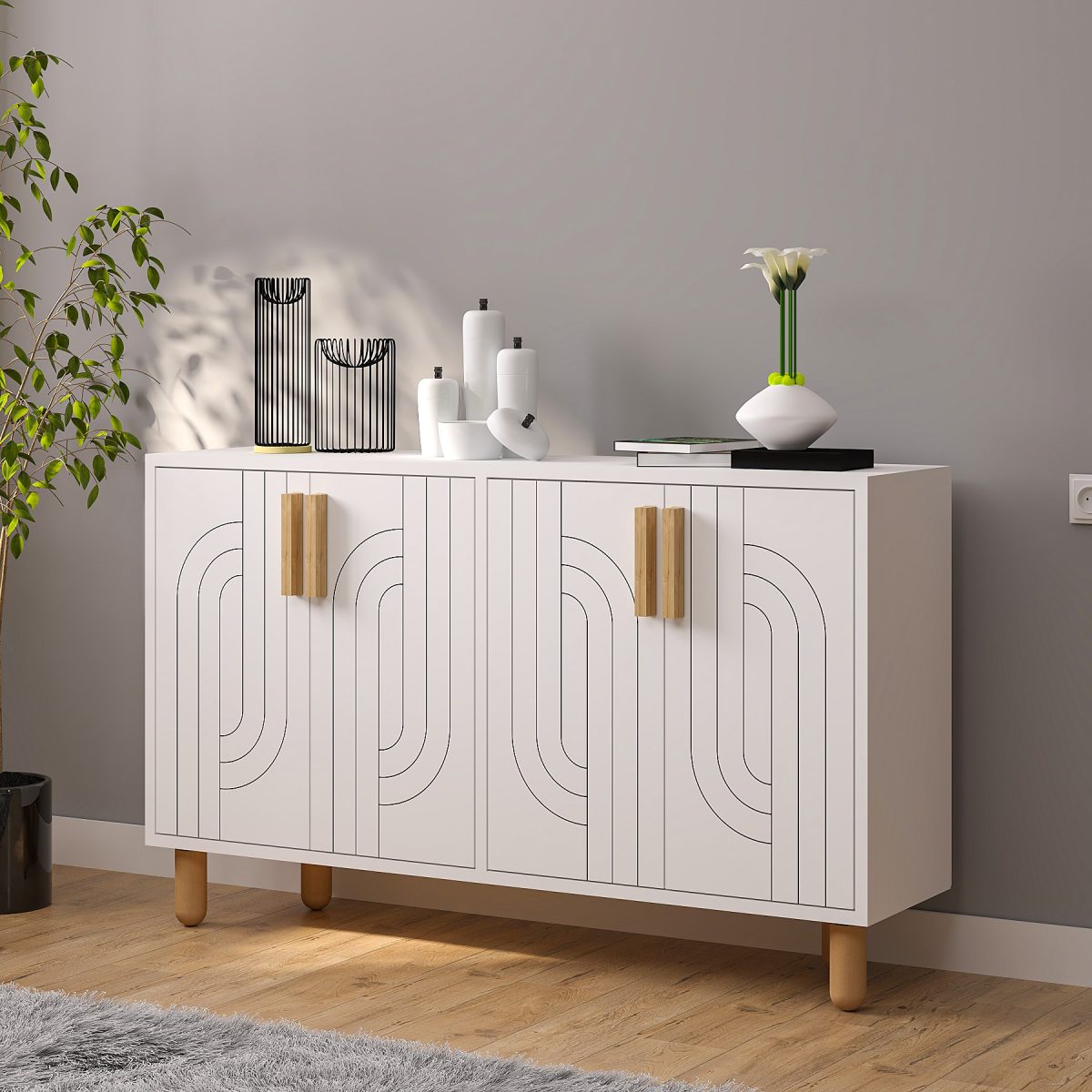 Rodney - White – Конзола - Image 2