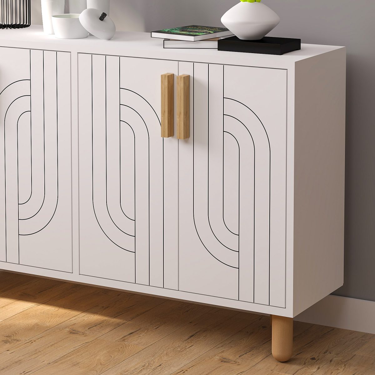 Rodney - White – Конзола - Image 3