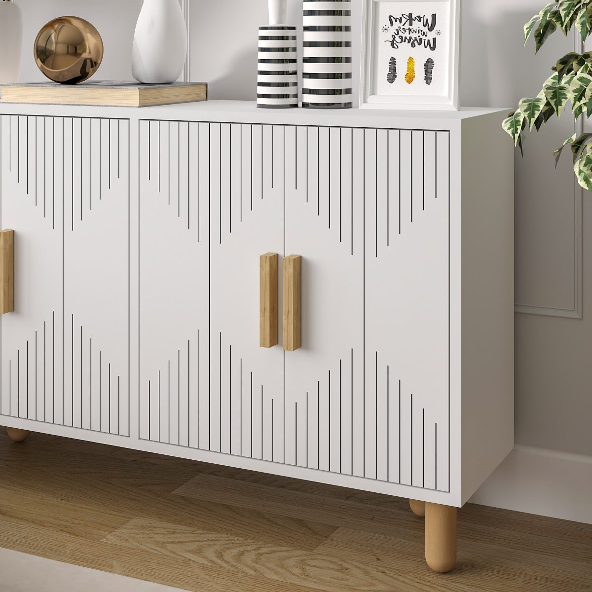 Roger - White – Конзола - Image 3