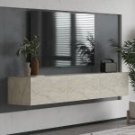 Alfa - Travertine – ТВ комода