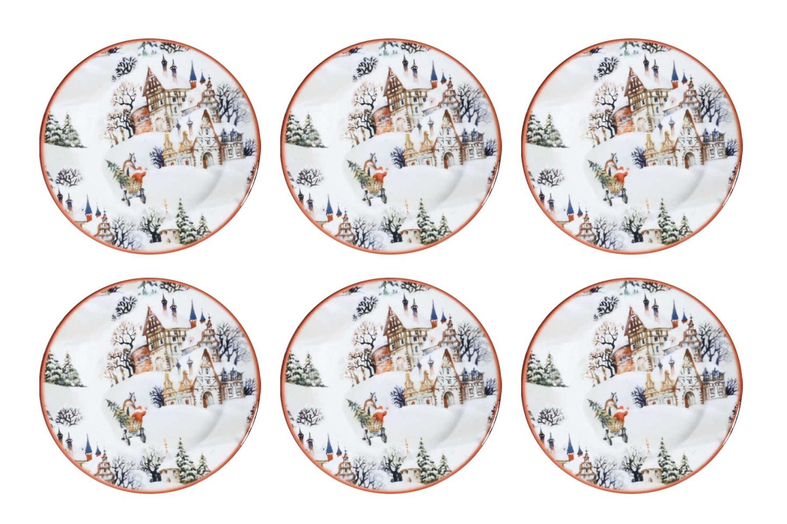 BEV0570 – Комплет чинии за десерт (6 парчиња) - Image 2