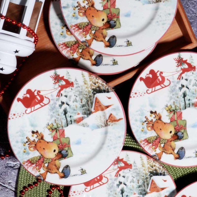 BEV0561 – Комплет чинии за десерт (6 парчиња)