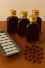 Tu-Gold4Lu200Cckahvecam – Сет од стаклени шишиња (5 парчиња)