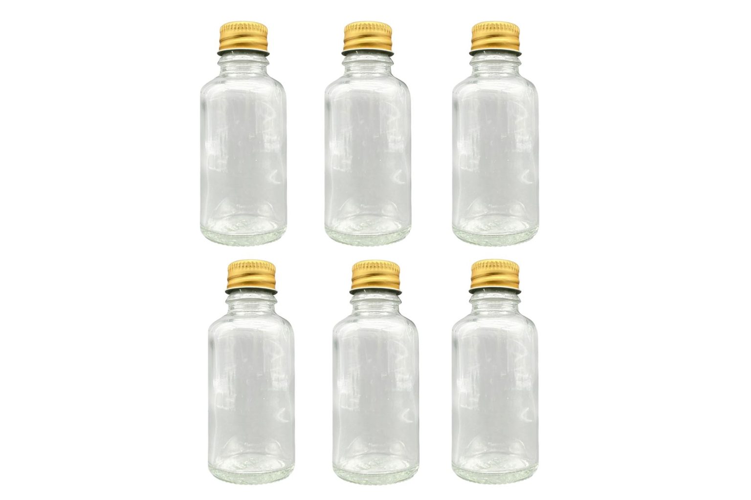 Tu-6Lı100Ccgoldkapak – Сет од стаклени шишиња (6 парчиња) - Image 7