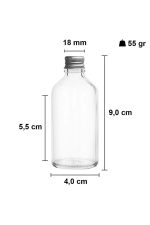 Tu-12Lıgumuskapaklı – Сет од стаклени шишиња (12 парчиња) - Image 5