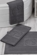 Orma - Anthracite – Патосници за бања (3 парчиња) - Image 2