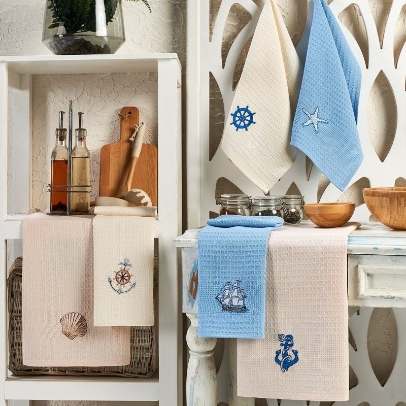 Marin – Комплет кујнски крпи (6 парчиња)