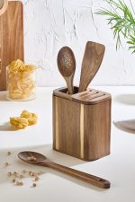 Akasya - Wooden – Сет за одмор со лажица (3 парчиња) - Image 2