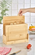 Bambu - Wooden – Бамбус даски за сецкање храна - Image 2