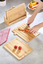 Bambu - Wooden – Бамбус даски за сецкање храна - Image 3