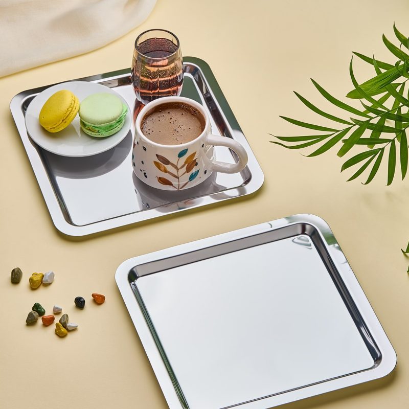 Kare - Silver – Послужавник (6 парчиња)