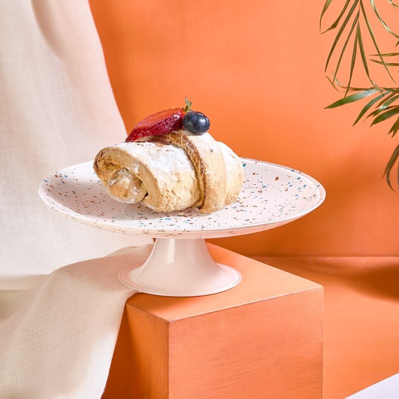 Punti 21 - White – Чинија за сервирање торта