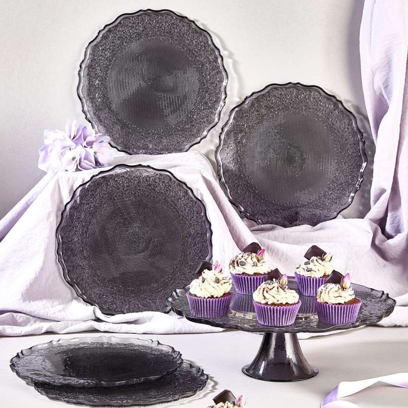 Goblen7 - Black – Комплет чинии за десерт (7 парчиња)