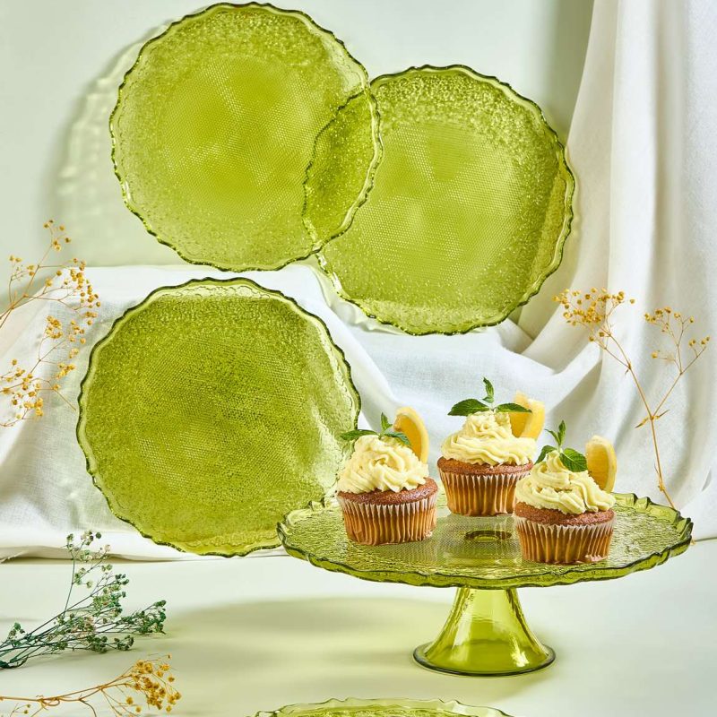 Goblen7 - Yellow – Комплет чинии за десерт (7 парчиња)