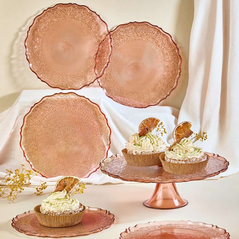 Goblen7 - Copper – Комплет чинии за десерт (7 парчиња)
