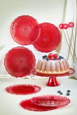 Goblen7 - Red – Комплет чинии за десерт (7 парчиња)