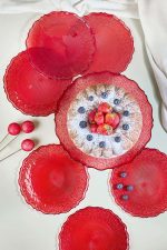 Goblen7 - Red – Комплет чинии за десерт (7 парчиња) - Image 3